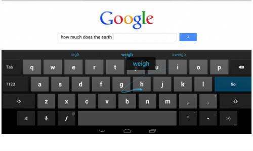 ടൈപ്പിംഗില്‍ ഇന്ദ്രജാലം കാട്ടാന്‍ ആന്‍ഡ്രോയ്ഡ് 4.2 ജെല്ലിബീന്‍