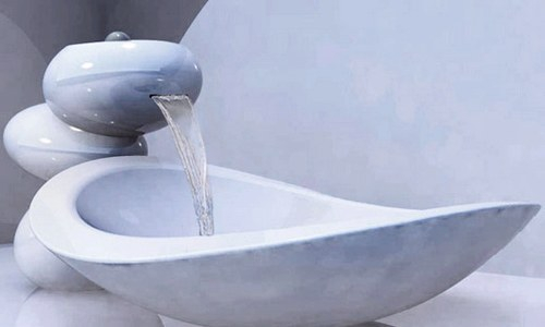 Water Stone Faucet