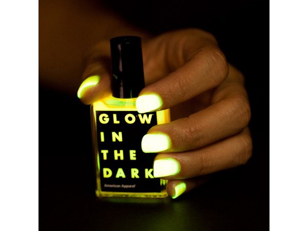 Glow in the Dark Nail Polish by American Apparel