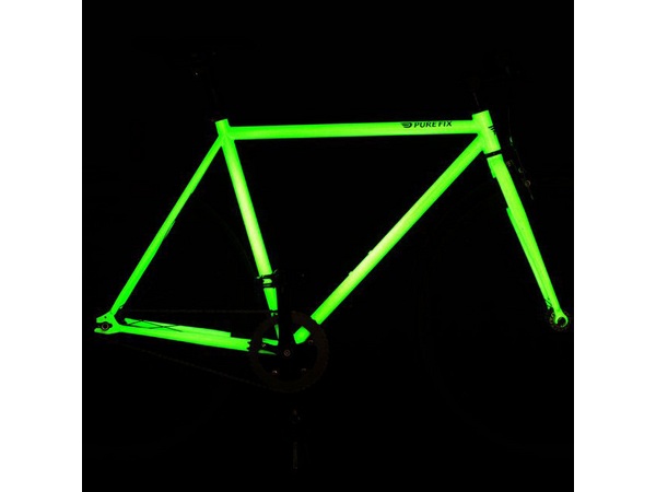 Glow in the Dark Bike Frame by Pure Fix