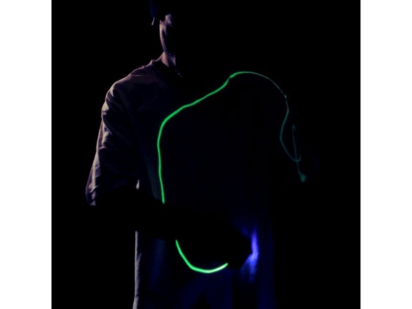 Interactive Glow T-Shirt by Glow Threads