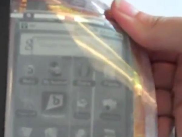 Bendable displays