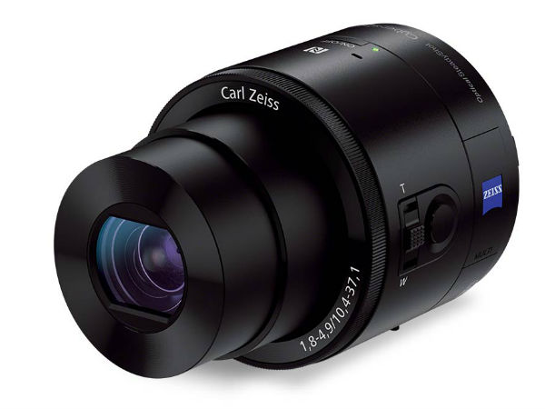 DSC QX 10, QX 100 Lense