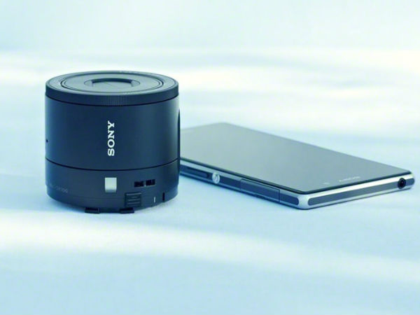 DSC QX 10, QX 100 Lense