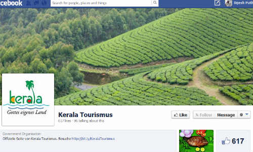 കേരള ടൂറിസത്തിന് ഫ്രഞ്ച്, ജര്‍മന്‍ ഭാഷകളില്‍ ഫേസ് ബുക് പേജ്