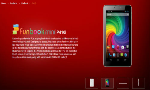 മൈക്രോമാക്‌സ് കാന്‍വാസ് ടാബ് P650 E ഓണ്‍ലൈനില്‍; വില 8,999 രൂപ