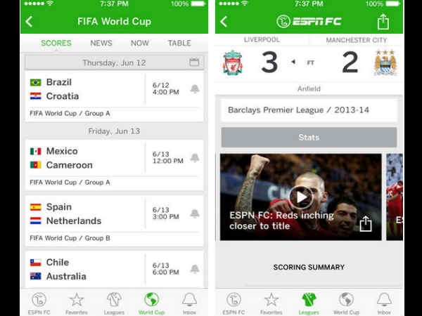 ESPN FC സോക്കര് ആന്ഡ് വേള്ഡ്കപ്പ്