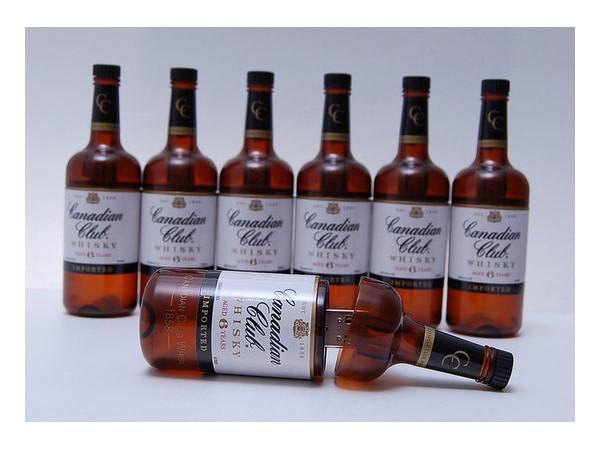 Canadian Club Bottle USB
