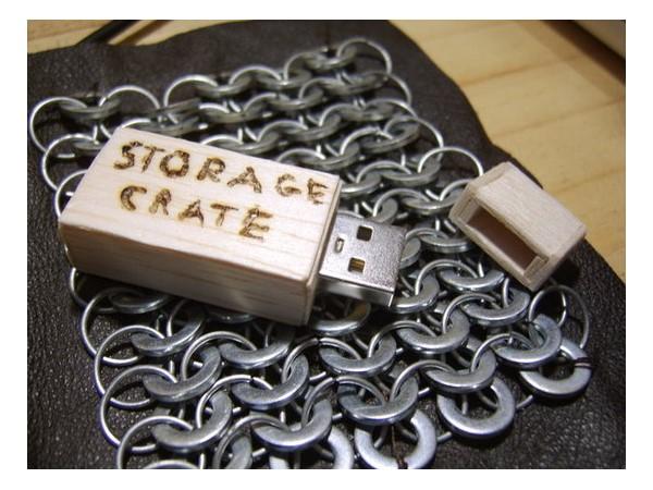 USB Storage Crate