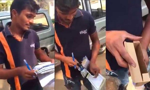 ഫ്ളിപ്കാര്‍ട്ട് ഉപഭോക്താവിന് മൂന്ന് തവണ കാലിയായ ബോക്‌സ് അയച്ചു....!