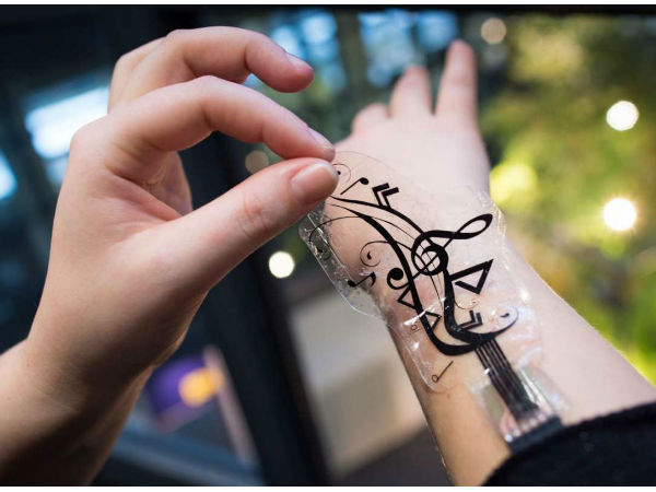 ചര്‍മ്മത്തിലെ സ്റ്റിക്കറുകൊണ്ട് ഇനി സ്മാര്‍ട്ട്‌ഫോണിനെ നിയന്ത്രിക്കാം