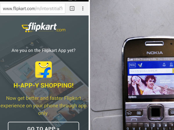 വെബ്‌സൈറ്റ് പൂട്ടി ആപില്‍ വിപുലീകരിക്കാന്‍ ഒരുങ്ങി ഫ്ളിപ്കാര്‍ട്ട്...!