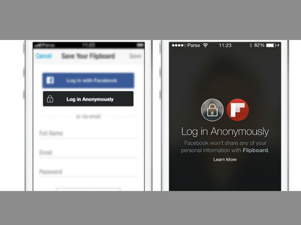 ആപുകളില്‍ വ്യക്തിഗത വിവരങ്ങള്‍ നല്‍കാതിരിക്കാന്‍ അനോണിമസ് ലോഗിന്‍...!
