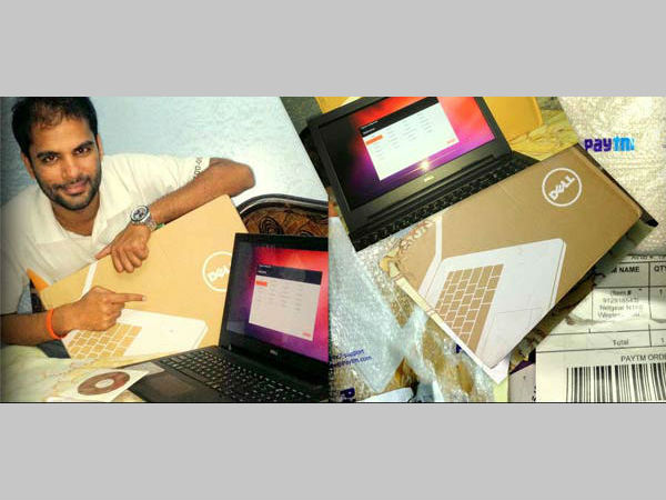 ഇ-കൊമേഴ്‌സില്‍ അബദ്ധത്തില്‍ ലഭിച്ച ലാപ്‌ടോപ്പ് സമ്മാനമായി കിട്ടി...!