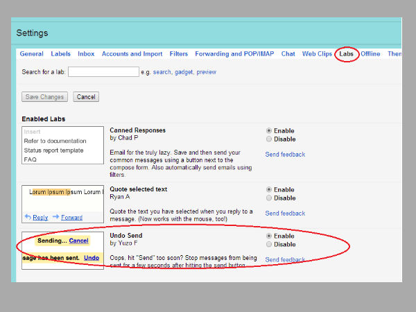 അയച്ച ജിമെയില്‍ തിരിച്ച് എടുക്കൂ...!