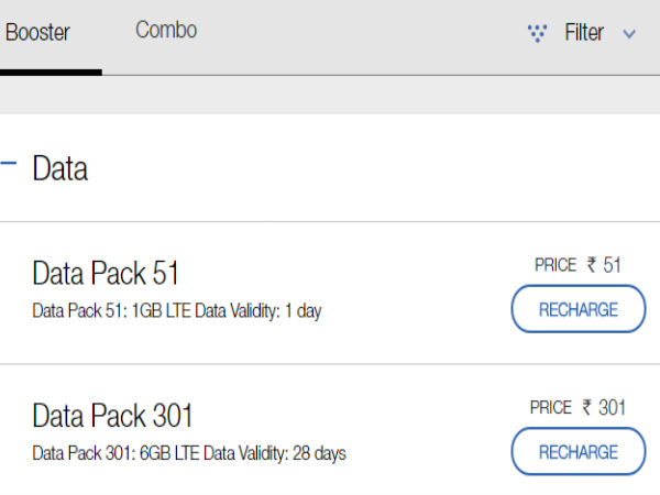 എന്താണ് ജിയോ ബൂസ്റ്റര്‍ പാക്ക്?