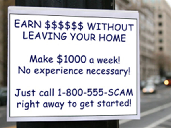 വര്ക്ക് ഫ്രം ഹോം സ്കാം (Work From home Scam)