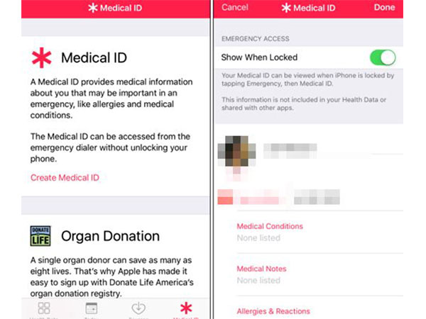 അടിയന്തിരചികിത്സാ വിവരങ്ങള്‍  ഐഫോണിലൂടെ അറിയാം!