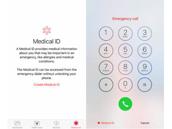 അടിയന്തിരചികിത്സാ വിവരങ്ങള്‍  ഐഫോണിലൂടെ അറിയാം!