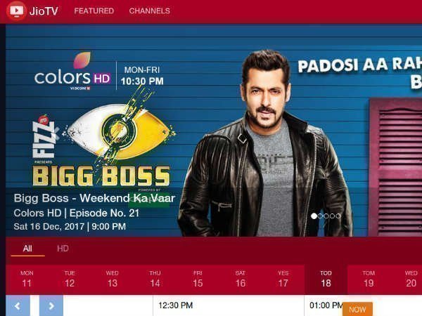 ജിയോ ടിവിയ്ക്ക് വെബ് വെര്‍ഷന്‍