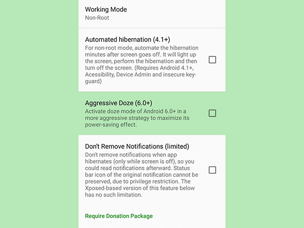  ഡോസ് ഓഫ് മോഡ് വേണ്ട