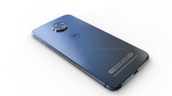 ഫിംഗർപ്രിന്റ് സ്കാനർ ഇനി ഇവിടെ; മോട്ടോ Z3 പ്ളേയുടെ ചിത്രങ്ങൾ പുറത്തായി