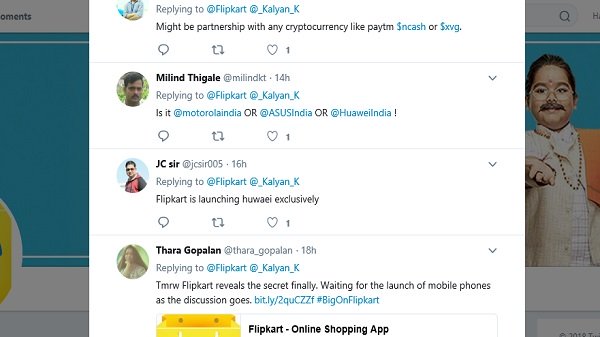 ഇനി മണിക്കൂറുകൾ മാത്രം; വരുന്നു ഫ്ലിപ്പ്കാർട്ടിൽ അല്പം വലിയ എന്തോ ഒന്ന