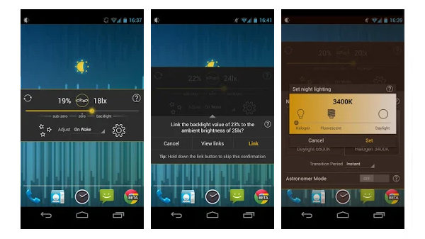5. ഫോണിലെ വെളിച്ചം പരമാവധി കുറയ്ക്കാൻ Lux Lite