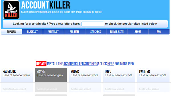 Account Killer