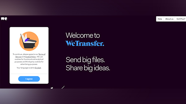 8. വീട്രാന്സ്ഫര് (Wetransfer)