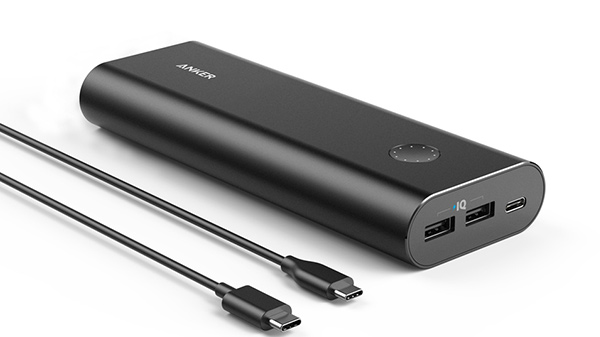 3. Anker POwerCore+ Power Bank