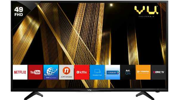 Vu Premium Smart 109cm (43 inch) ഫുള് എച്ച്ഡി എല്ഇഡി സ്മാര്ട്ട് ടിവി (43D6575)