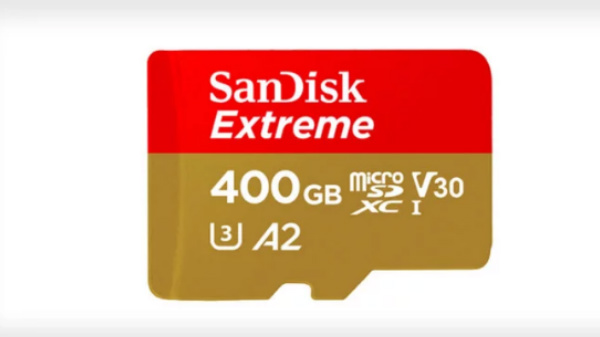 സാന്ഡിസ്ക് എക്സ്ട്രീം 400 GB മൈക്രോ എസ്ഡി കാര്ഡ്