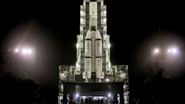GSAT-7A വിക്ഷേപണ വേളയിൽ