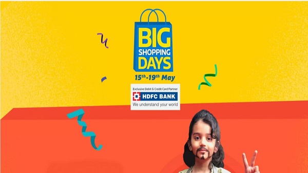 ഫ്ലിപ്കാർട്ട് ബിഗ് ഷോപ്പിംഗ് ഡേയ്സ് സെയിൽ മെയ് 15-ന്; ക്യാഷ്ബാക്ക് ഓഫ ഫ്ലിപ്കാർട്ട് ബിഗ് ഷോപ്പിംഗ് ഡേയ്സ് സെയിൽ മെയ് 15-ന്; ക്യാഷ്ബാക്ക് ഓഫ