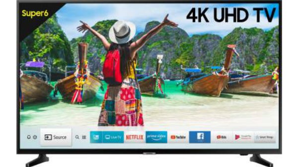 40% off on Samsung NU6100 108cm (43 inch) Ultra HD (4K) LED Smart TV