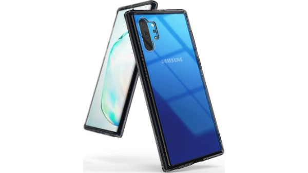 Ringke Fusion-X Designed for Galaxy Note 10 Plus Case, Galaxy Note 10 Plus Cover (2019) - Space Blue