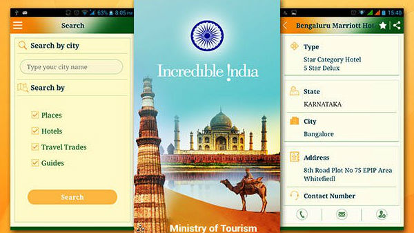Incredible India app