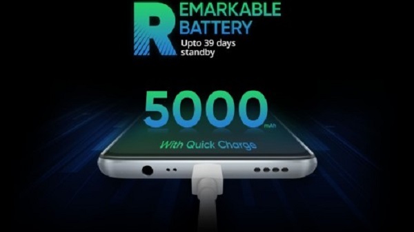 5,000mAh ബാറ്ററി