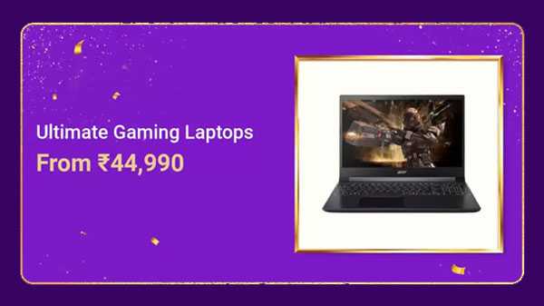 അൾട്ടിമേറ്റ് ഗെയിമിംഗ് ലാപ്ടോപ്പുകൾക്ക് 44,990 രൂപ മുതൽ