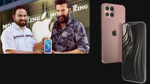 മമ്മൂട്ടി ഐഫോൺ 12 പ്രോ മാക്സ് സ്വന്തമാക്കി