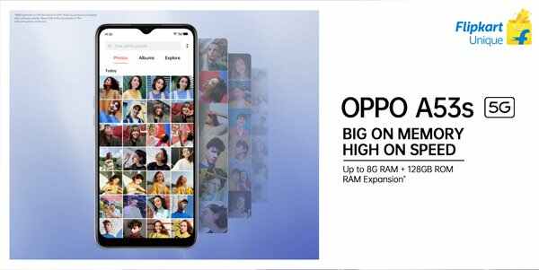 ഓപ്പോയുടെവില കുറഞ്ഞ 5ജി ഫോണായ എ53എസ് 5ജി വിപണിയിലെത്തി