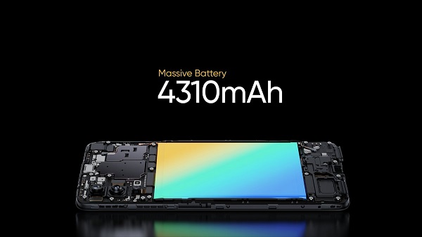 30W VOOC ഫ്ലാഷ് ചാർജ് സപ്പോർട്ട് ചെയ്യുന്ന 4,310 എംഎഎച്ച് ബാറ്ററി