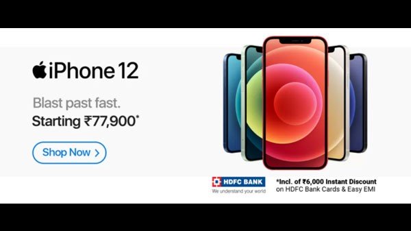 ആപ്പിൾ ഐഫോൺ 12 (ബ്ലാക്ക്, 64 ജിബി)