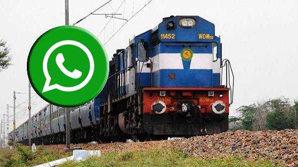 ട്രെയിൻ യാത്രയ്ക്കിടെ ഇഷ്ടഭക്ഷണം വാട്സ്ആപ്പിൽ ബുക്ക്​ ചെയ്യാം