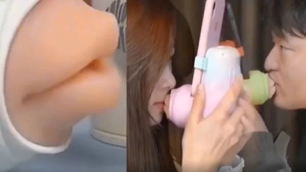 ചുംബനം 'ചൂടോടെ' നൽകാൻ ഉപകരണവുമായി ​ചൈനീസ് വിദ്യാർഥികൾ