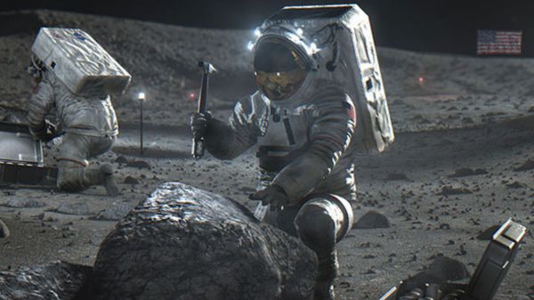 ചന്ദ്രനിലെ മണ്ണ് ഉരുക്കിയാൽ ജീവവായു; നാസയുടെ അടുത്ത ലക്ഷ്യം വെള്ളം ചന്ദ്രനിലെ മണ്ണ് ഉരുക്കിയാൽ ജീവവായു; നാസയുടെ അടുത്ത ലക്ഷ്യം വെള്ളം