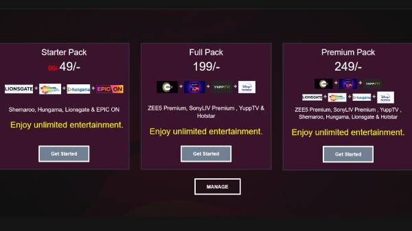 3 പുത്തൻ പ്ലാനുകളുമായി ബിഎസ്എൻഎൽ സിനിമ പ്ലസ് 