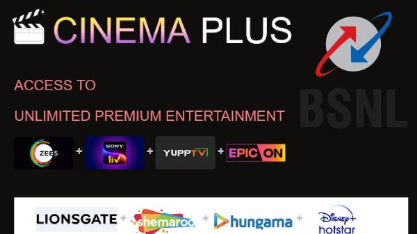 3 പുത്തൻ പ്ലാനുകളുമായി ബിഎസ്എൻഎൽ സിനിമ പ്ലസ് 