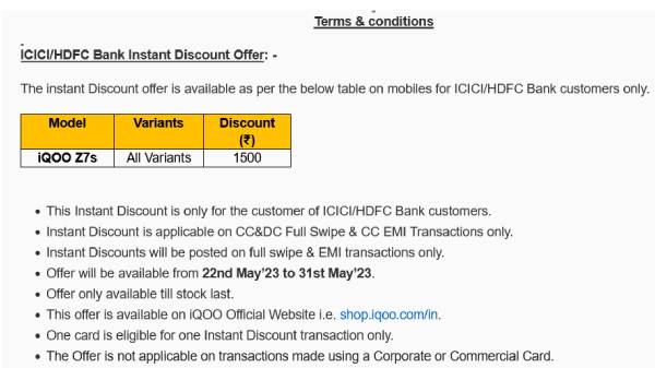 സ്നാപ്ഡ്രാഗൺ കരുത്തുമായി ഐക്യൂ Z7s എത്തി